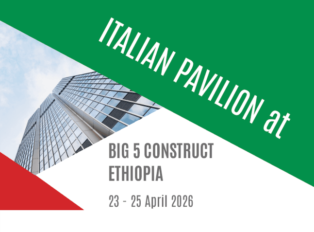 Italian Pavilion at Big 5 Construct Ethiopia